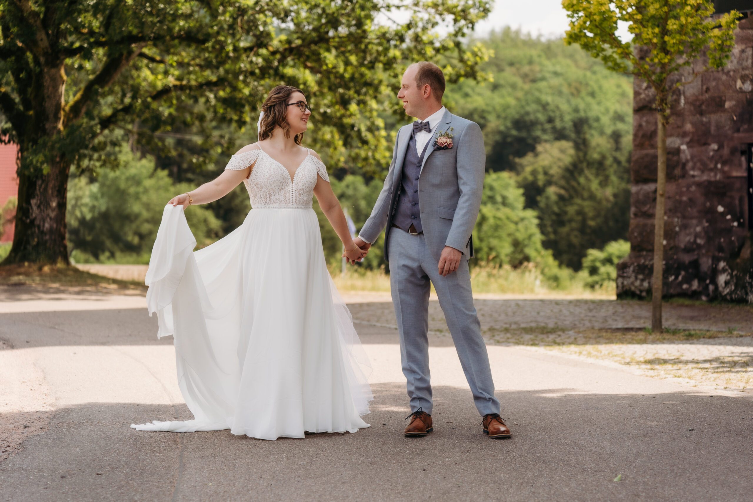 Hochzeit, Brautpaarshooting